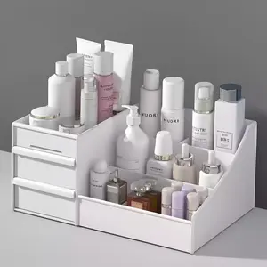 2026 new popular cosmetic storage box, Makeup cosmetic organizer, practical, durable, multi-purpose, for bathroom vanities, desktop organization, space-saving storage box