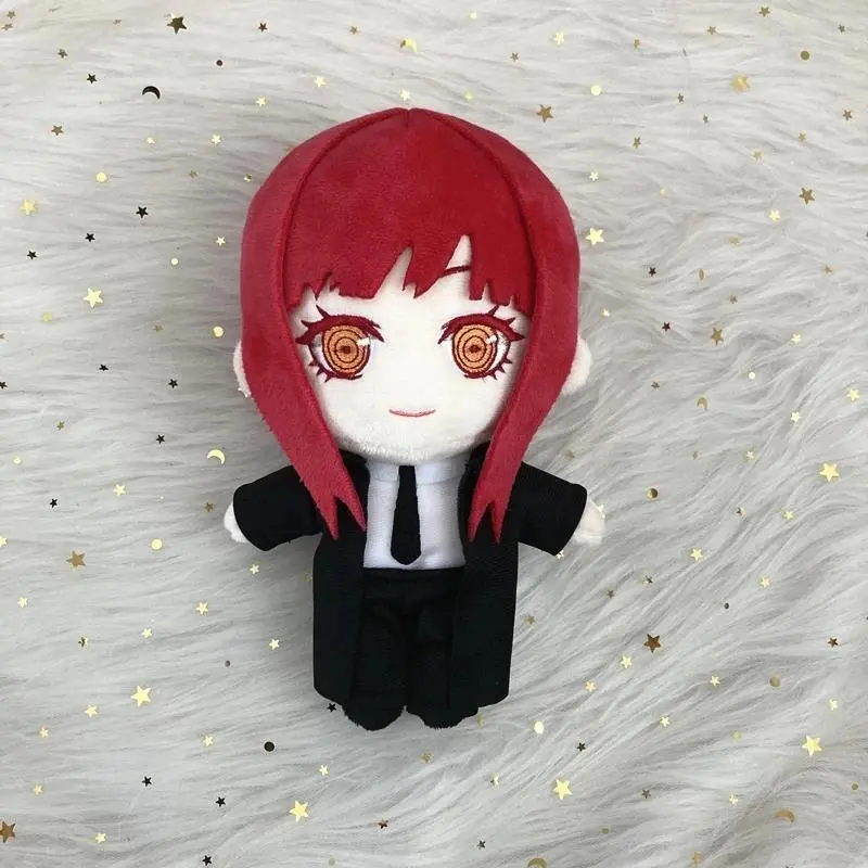 20cm Soft Japanese Anime Plush Doll - Cute Doll for Manga Fans, Featuring Multiple Characters (Makima, Power, Higashiyama Kobeni, Angel, Devil, Hayakawa Aki, Mitaka Asa, Reze) - Stuffed Pillow Gift
