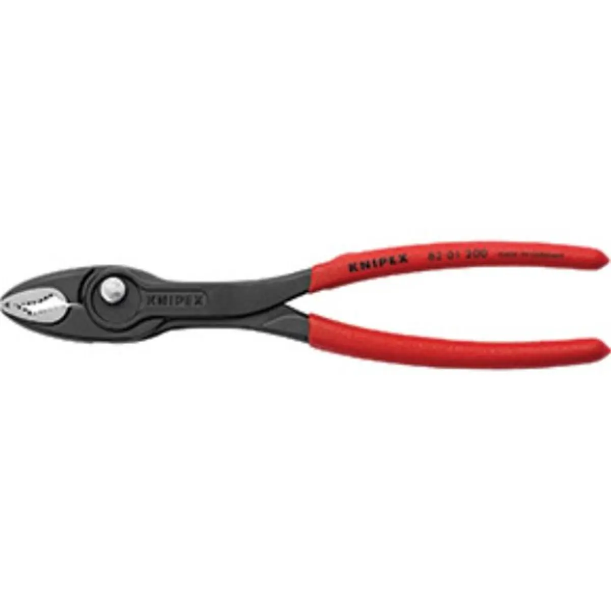 Knipex KNT-8201200 8 in. Twin Grip Pliers, Heavy-Duty Chrome Vanadium Steel Hand Tool with Front Gripping, Side Gripping and Pinch Guard for Fasteners, Fishing, Hand Tools, Front And Side Gripping
