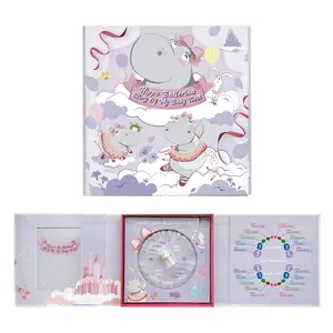 MangoBanana Ballet Dance Recital Baby Teeth Tooth Fairy Box: Taiwan Patented Design for Easy Cleaning, Storage, and Memories - Unique Hard Case, Secure Closure to Prevent Loss, Keepsake, Tooth Holder Saver New Born Baby Shower Gift Lost Teeth Organiser