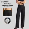 G4Free Women's High-Waist Pull-On Wide Leg Dress Pants - Stretchy Casual Bottoms with Pockets, Basic Effortless Daily Style EverGoing 2026, Bottom
