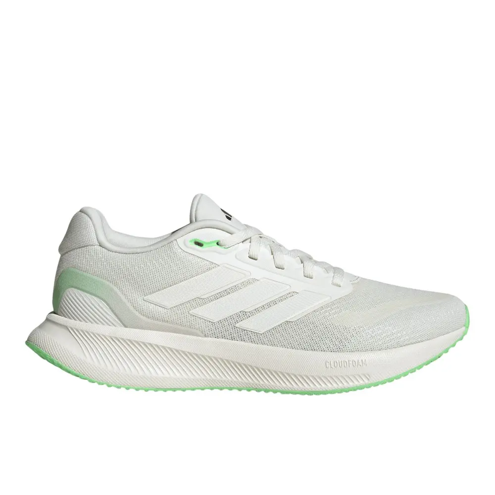 adidas Womens Runfalcon 5 Running Sneakers Shoes - Off White