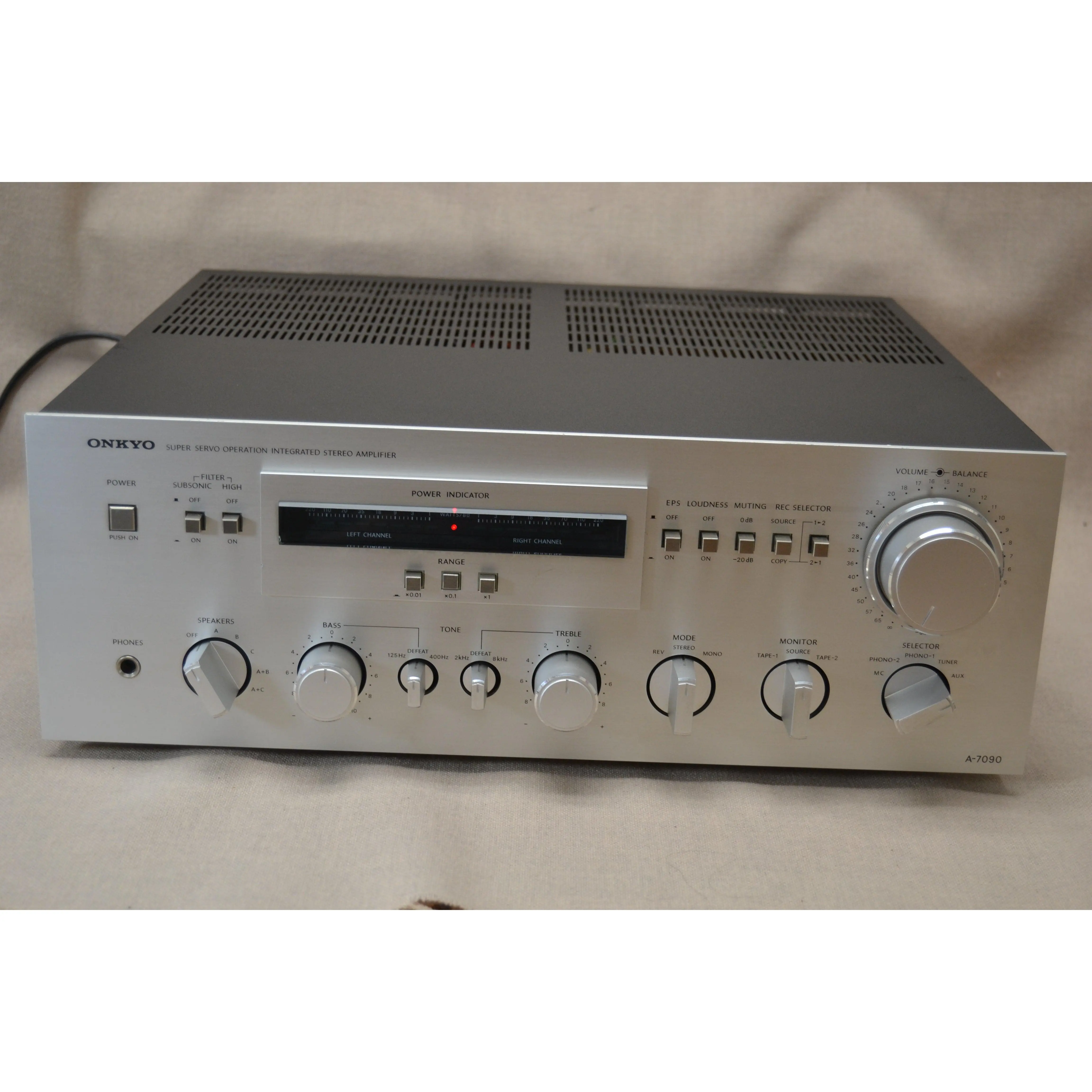 Onkyo A-7090 Super Servo Operation Integrated Stereo Amplifier