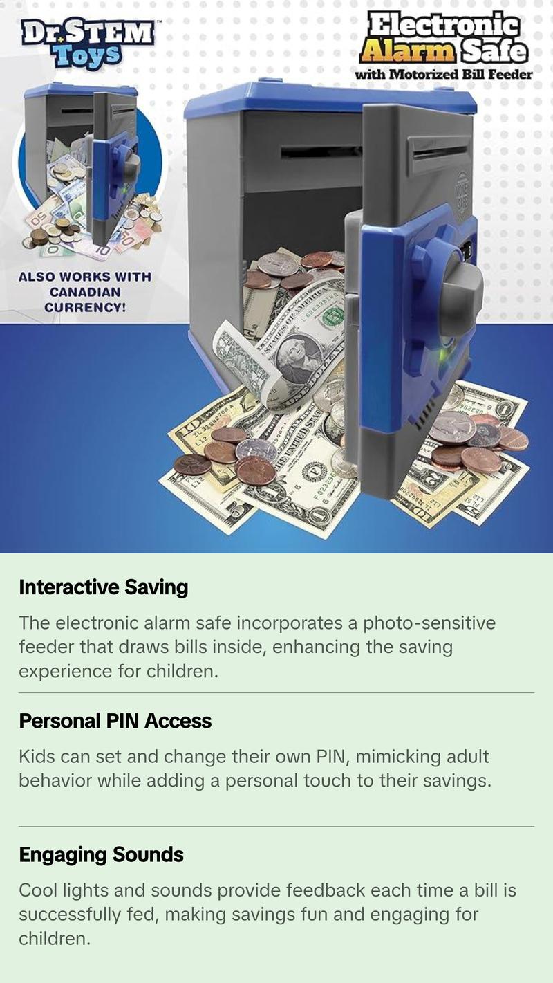 Dr. STEM Toys Electronic Alarm Safe