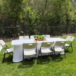 Tablecloth, Durable Material Festive Table Cloths for Dining Area, Easy to Clean Household Textile Kitchen Linen Runner