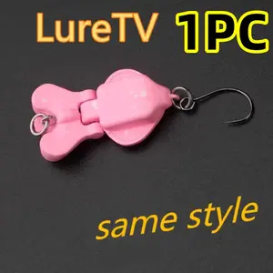 Micro Two-Section Small Swimbait Sinking Pencil Bridge Hole Pit Lure Fake Bait for Carp Bass Trout Fishing