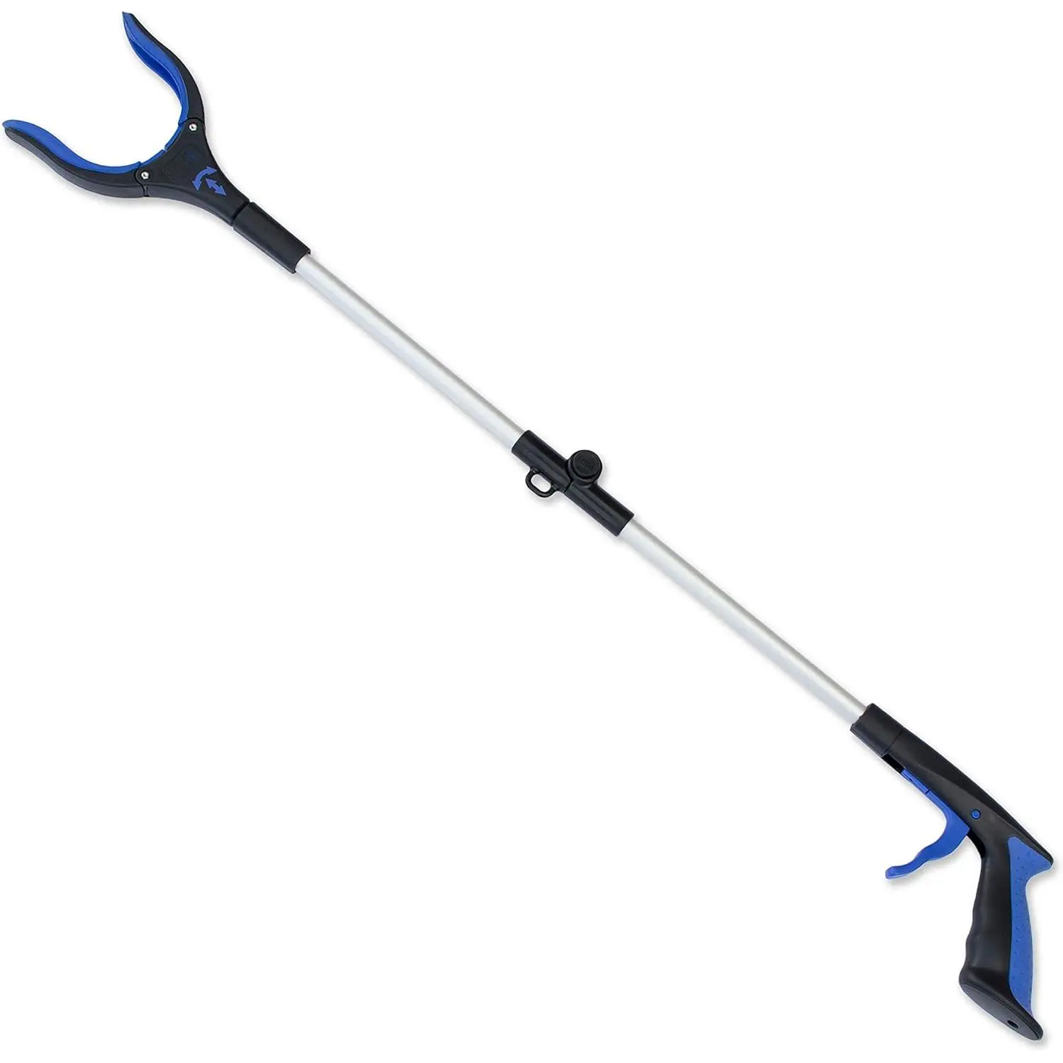 34 Inch Extra Long Reacher Grabber - Foldable Gripper and Reaching Tool with Rotating Jaw garden