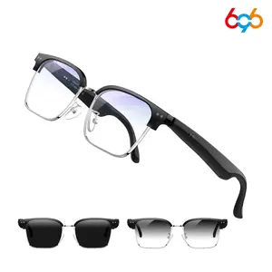 Ai Bluetooth-compatible Wireless Smart Glasses, Voice & Video Translation, Enc Noise Cancellation, Low Latency, Long Battery Life, Lightweight Design