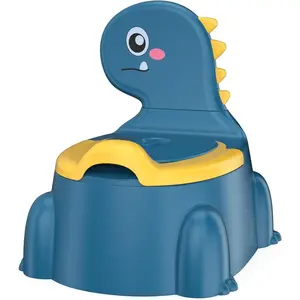 Toilet Household Baby Potty, Boys and Girls Toilet Basin, Kindergarten Cartoon Dinosaur Potty, Potty Training Seat, Kids Bathroom Accessory, Potty Trainer Toddler