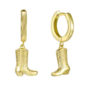 EVRY JEWELS Gold or Silver Plated Women's Hypoallergenic Western Wednesday Earrings