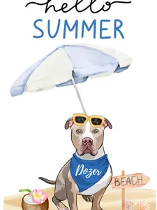 Tote bag -Dexter- Summer tote Bag