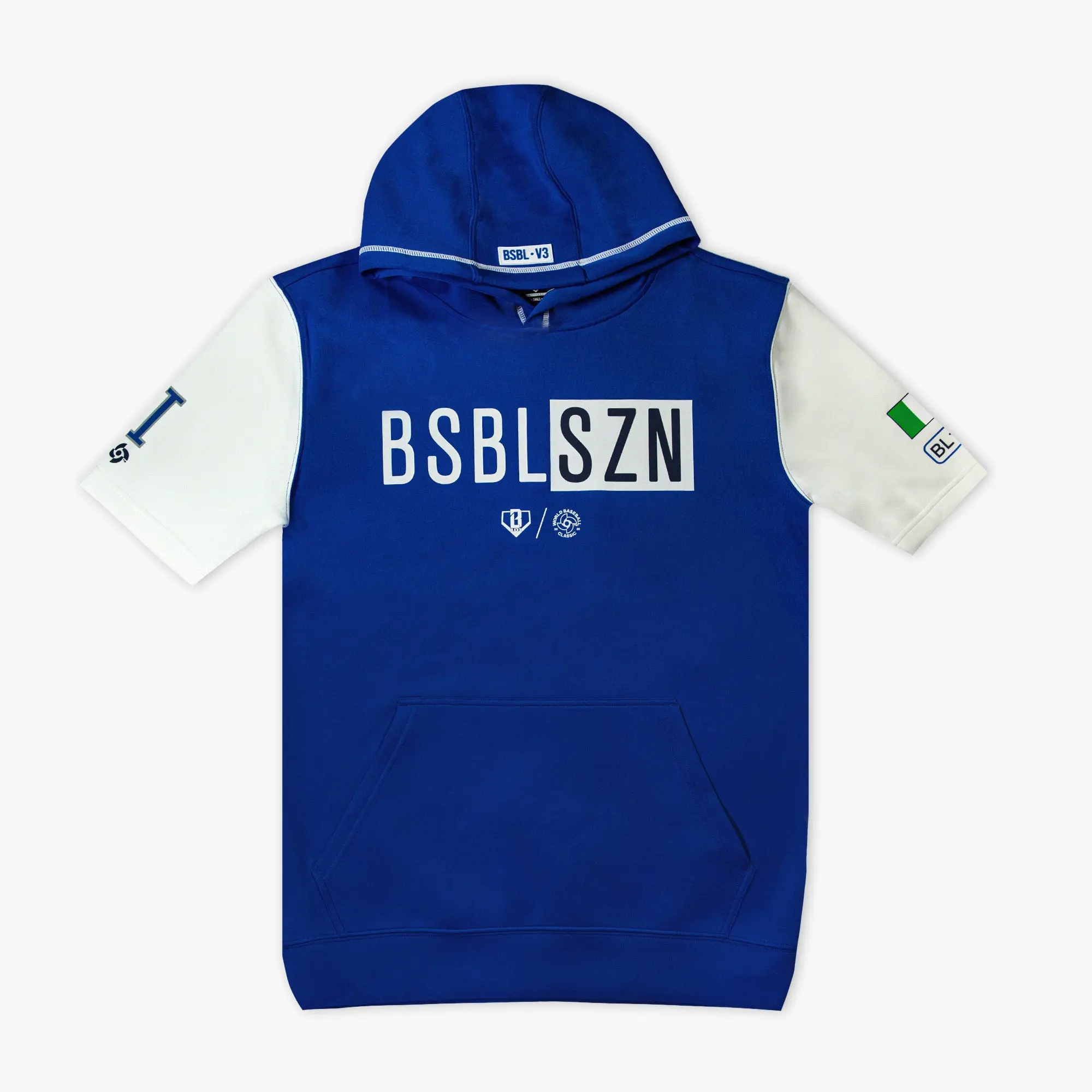 BSBL-SZN Youth Short Sleeve Hoodie V3 - Italy