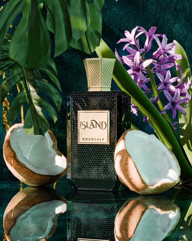 Khadlaj Island for Unisex Extrait de Parfum Spray, 3.4 Ounce Khadlaj Island for Unisex Extrait de Parfum Spray, 3.4 Ounce