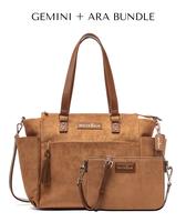 GEMINI + MATCHING ARA CROSSBODY CLUTCH