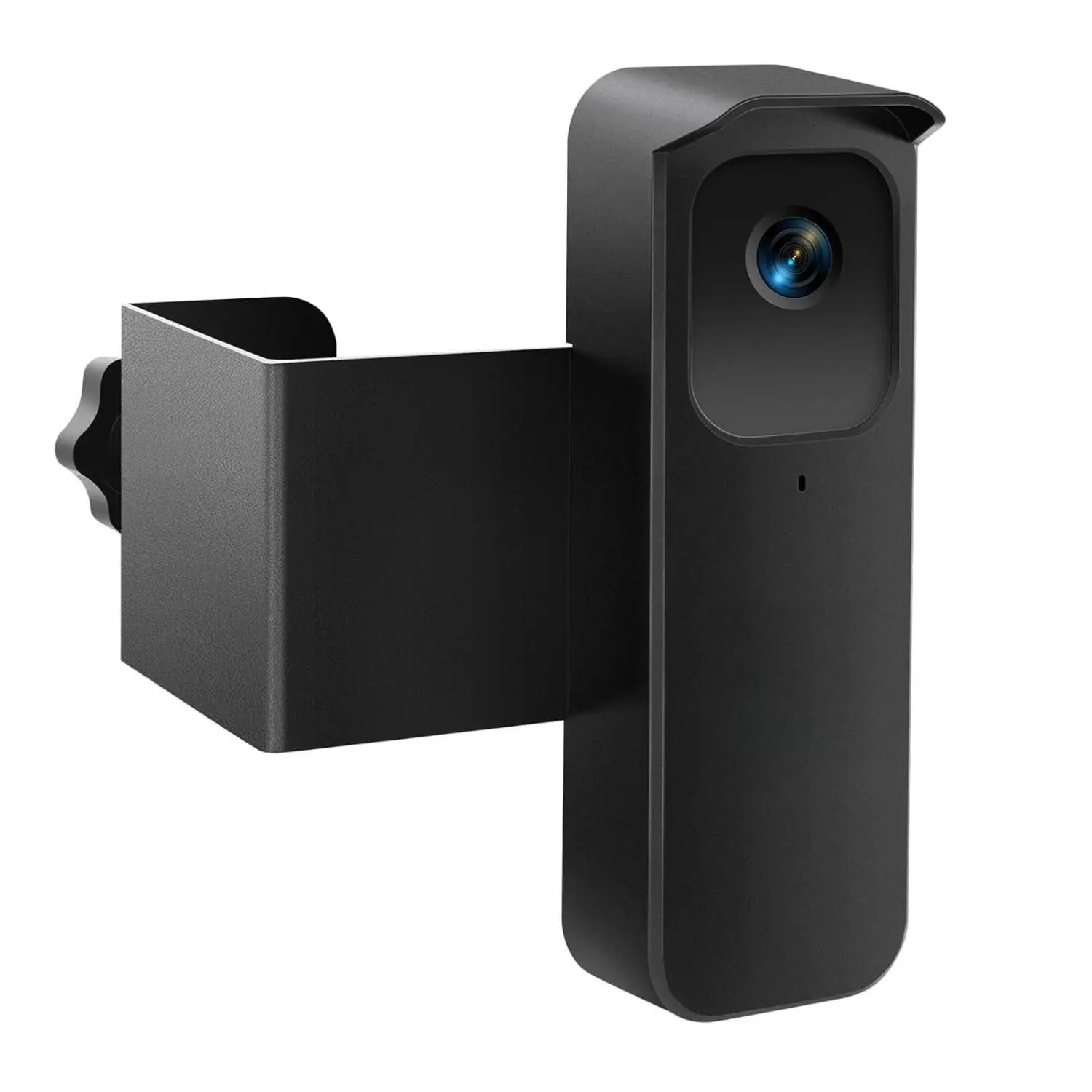 Anti-Theft Blink Doorbell Mount [No Drill], Blink Doorbell Camera Mount for Inward Swinging Doors with Rain-Proof Brim, for Blink Video Doorbell Mount Not Block Doorbell Motion Sensor