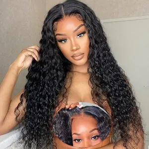 [Beginner Friendly] Bling Hair Glueless Wig Deep Wave 6x4 7x5 9x6 Real Human Hair Wigs HD Transparent Pre Cut Lace Closure Wigs Ready to Wear No Glue Wig 13x6 Lace Front Wigs #SummerVibes