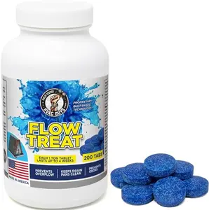 Leak Saver Flow Treat Drain Tablets | For HVAC AC Drain Line Maintenance | Drain Treatment Tablets | Helps Reduce Buildup, Odor Control, Supports Smooth Drain Flow