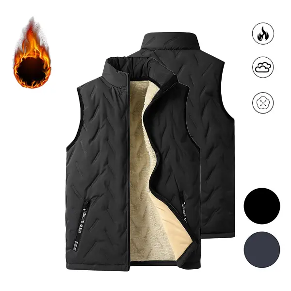 Men's stylish casual vest, combining sports and comfort