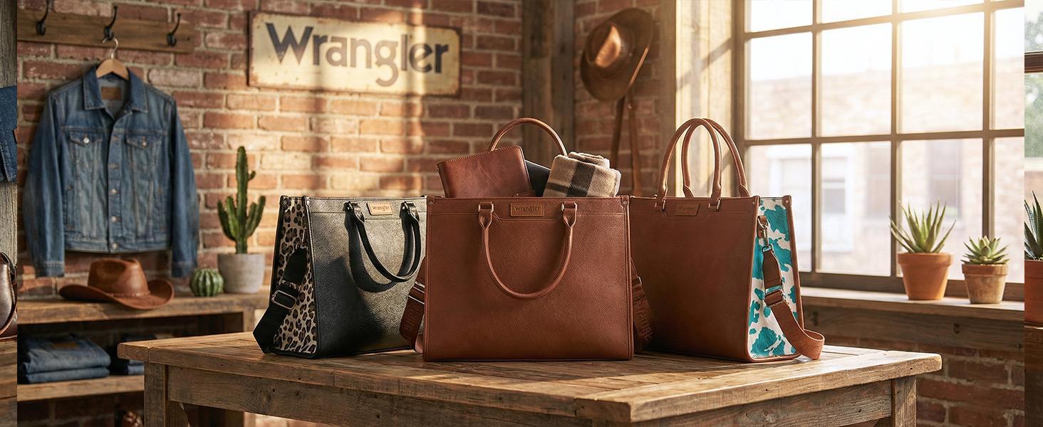 Wrangler Laptop Tote Bag for Women,15.6inch Carry All Work Laptop BagTote Bag with Water Bottle Bag Holder Nurse Bag Travel Essentials