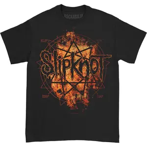 SLIPKNOT Radio Fires Logo Vintage Slipknot American Unisex Cotton T-shirt Top Tee