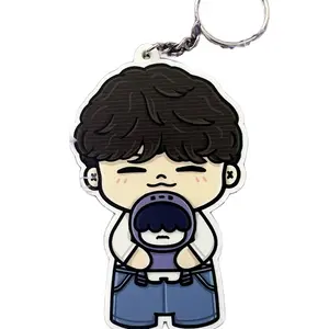 Kpop - OVERSIZED T by T Themed Bag Charms Key Chains Adorable Animal Designs for Moa Eco-Friendly Soft Pvc