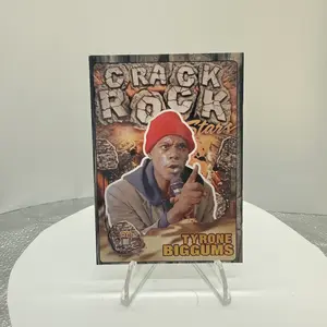 Tyrone Biggums Crack Rock Star (Topps Parody) Dave Chappelle Piggyspanx Kardyewest Exclusive