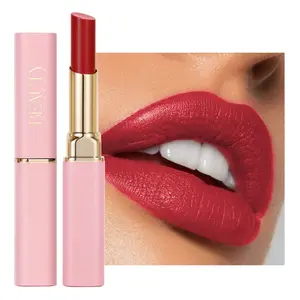 Lustrous Matte Lipstick for Women,Moisturizing Tinted Lip Balm, Ultra-Rich Color, Lightweight and Hydrating Formula,Natural Cream Gloss Finish for Dry Lip Care make up Tool Gift Smooth