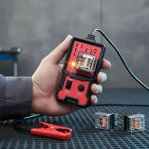 12V/24V Car Relay Tester, Battery Checker, Automotive Relay Tester Tool, Multifunctional Vehicle Car Diagnostic Tool, Professional Car Repair Tool