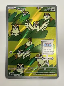 Pidgey (Illustration Rare) - SV03: Obsidian Flames (OBF) - 207/197 - English