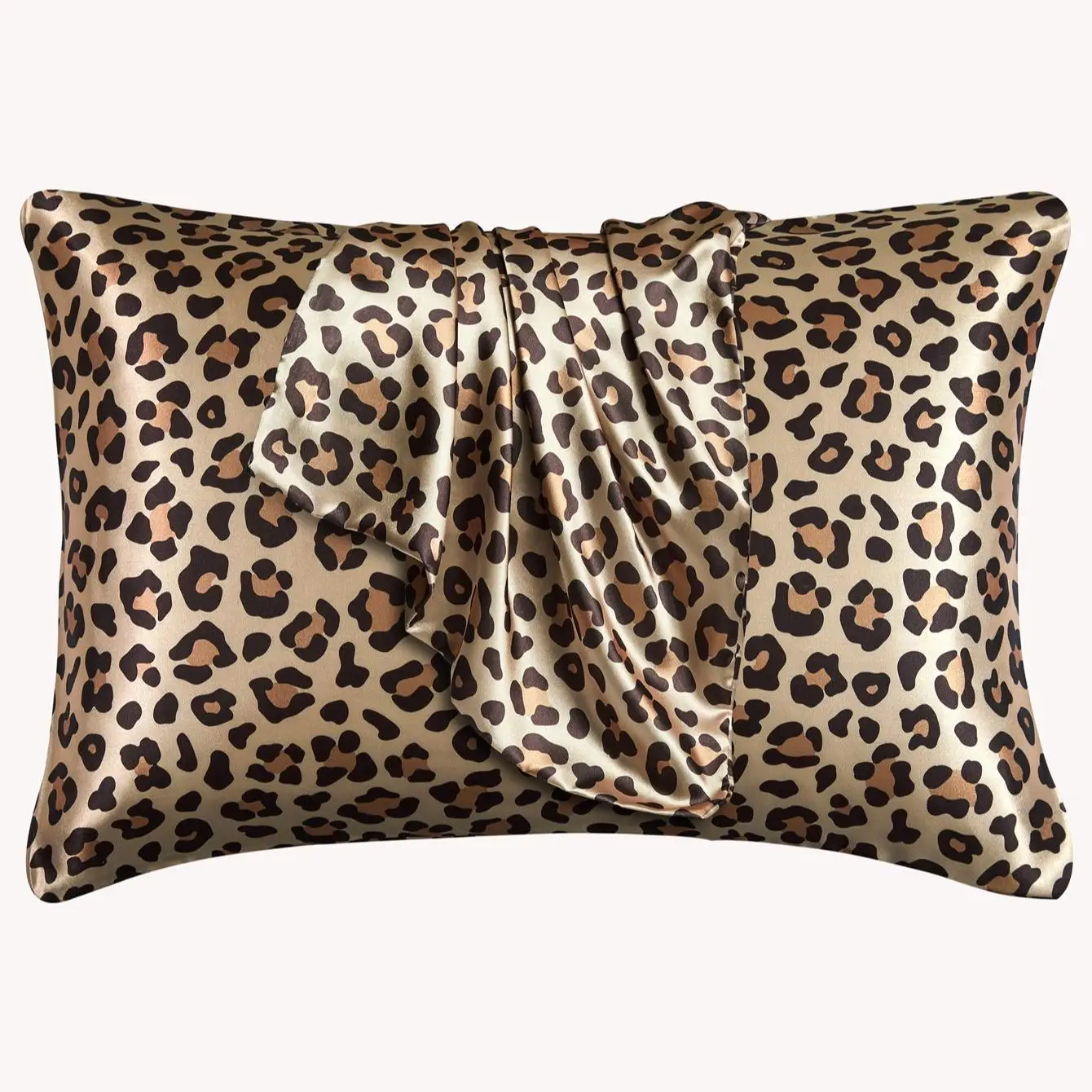 Leopard Print Pillowcase, 2 Counts Soft Comfortable Pillow Cover without Filler, Pillow Protector for Home Bedroom Dormitory Decor, Leopard Print Bedd
