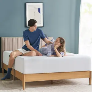 10 Inch Green Tea Cooling Memory Foam Mattress [New Version], Full, Fiberglass Free, Medium Firmness, Cooling Gel Foam, Certified Safe Foams & Fabric, Mattress in A Box Full 10" Green Tea Cooling (Small Box)