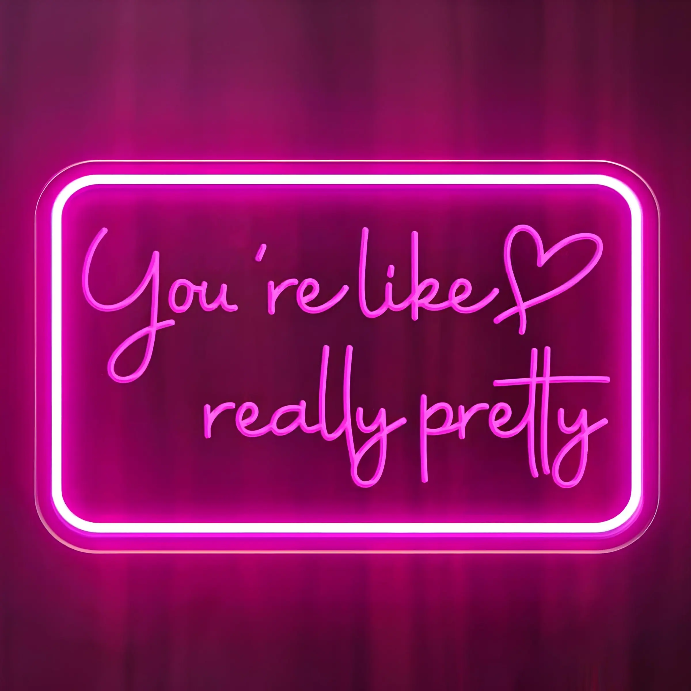 Adjustable USB Powered Neon Sign, Led Signs, Led Decoration, Wall Decorative LED Light for Teen Girls' Room, Bedroom, Salon, Wedding Party, Neon Name Sign, Led Neon Lights