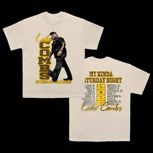 Luke Country Music V8 - My Kinda Saturday Night Tour 2026 Soft Cotton Shirt, 2 Sided Country Concert Tee, Luke Vintage Graphic Shirt, Music Fan Gift