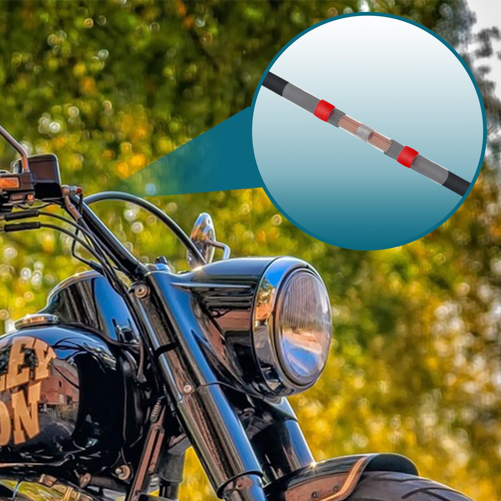 300PCS Solder Seal Wire Connectors, Heat Shrink Butt Connectors, Waterproof and Insulated Electrical Wire Terminals, Butt Splice