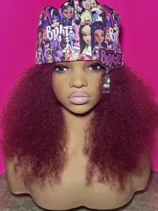 Bratz Pink Satin Lined Scrub Cap