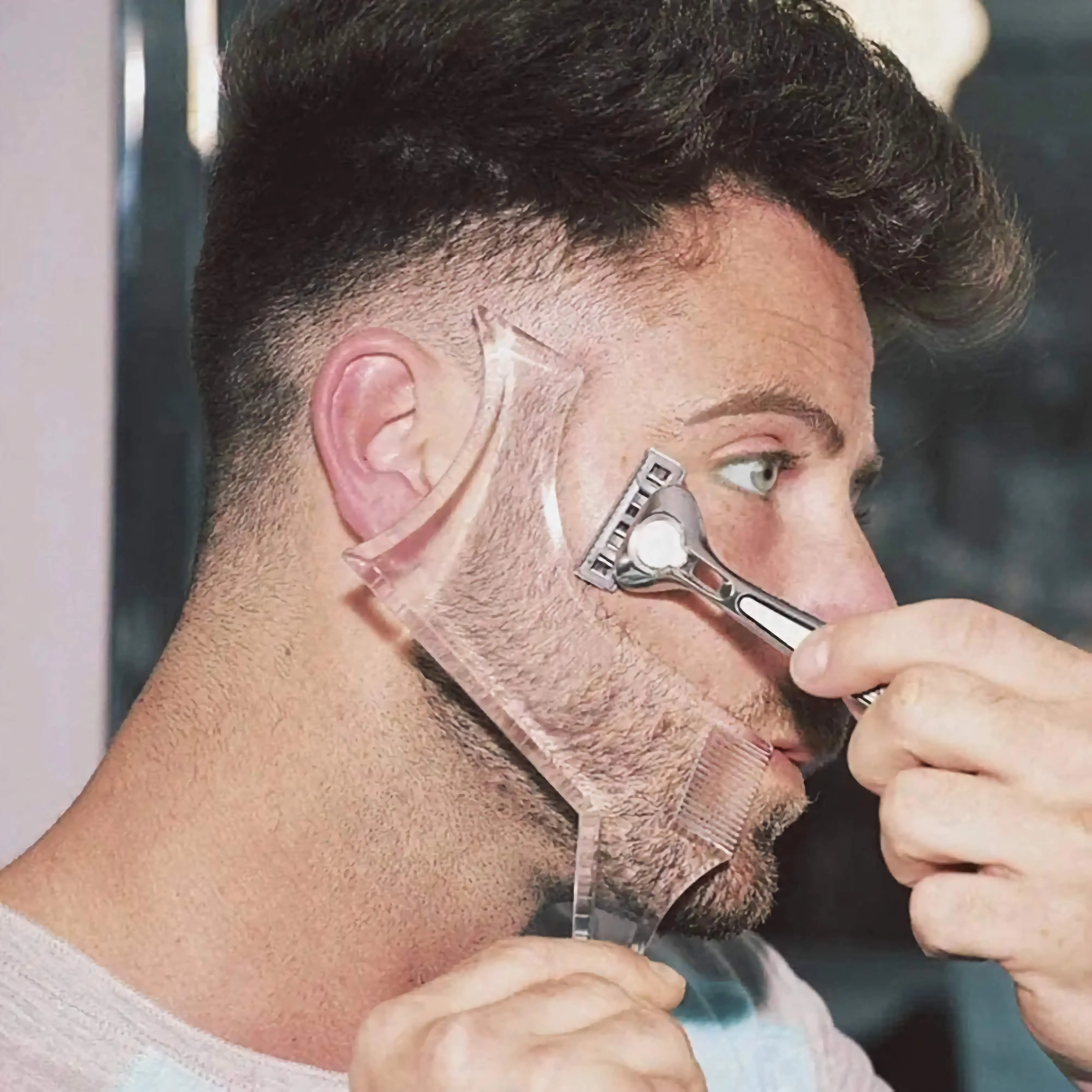 Universal Beard Shaper Kit for Clear and Stylish Beards - Haircare