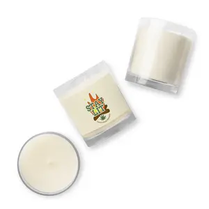 Troop Four Twenty - Stay Lit Glass Jar Soy Wax Candle - Cannabis Themed 420 Weed Novelty Gift