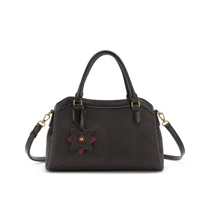 1pc Spider Web Pattern Saddle Bag, stylish multi-purpose top handle shoulder purse, delicate woven texture design, elegant metal decorative details, trendy feminine outlook, versatile daily bag fit for casual shopping, daily commuting and leisure outdoor