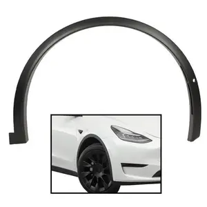 Fit For 2016-2021 Tesla Model X Front Right Fender Flare Wheel Well Arch Molding