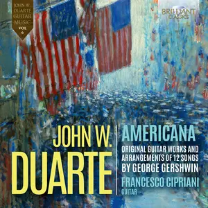 Francesco Cipriano - Duarte: Americana, Original Guitar Works and Arrangements of 12 Songs by Gershwin  [COMPACT DISC - CD]