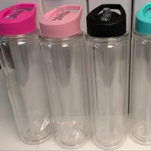 DYI Snowglobe Water Bottle 15oz - Reusable and Eco-Friendly - Drinkware