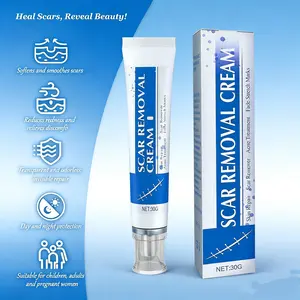Scar Removal Cream,  Skin Repair Scar Cream, Helps Fade Surgical & Acne Scars, Supports Smoother Skin Texture & Reduces the Look of Stretch Marks