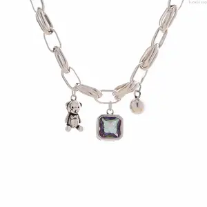 New Arrival Sweet Little Bear Charm Bracelet for Women, Shiny Crystal Jewelry, Cute Animal Design Bracelet, Elegant Gift for Women and Girls