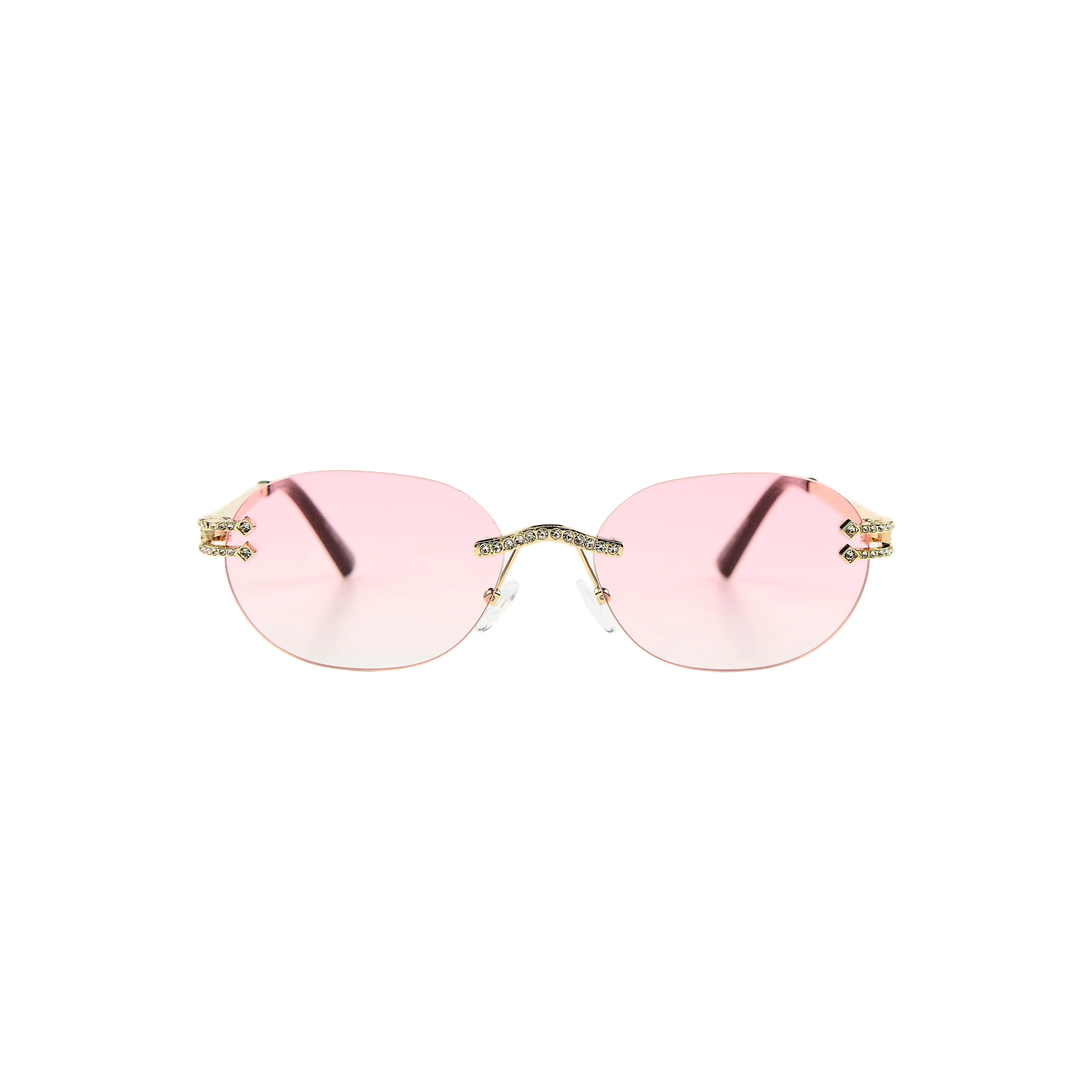 Angelita Pink/Gold Sunglasses