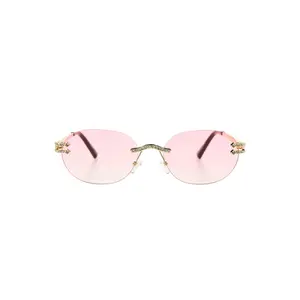 Angelita Pink/Gold Sunglasses