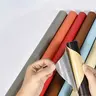 20*54 Inch Self-Adhesive Leather Sticker Patch Cuttable Sofa Repair,PVC Leatherette Waterproof Upholstery Fabric,Leather Stickers Self Adhesiveleather Repair Patch,for Car Seat, Couch, Chair