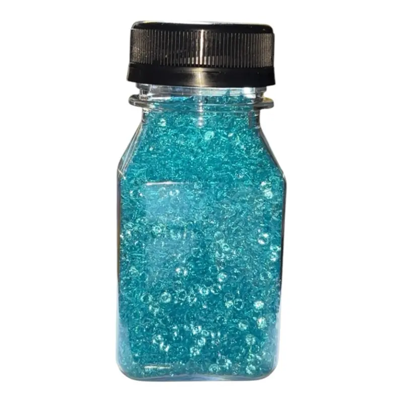 3mm Teal diamond pointed rhinestones