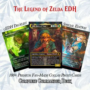 Kingdom Savior Custom Art Commander Deck - 116 Premium Cards for TCG Collectors - Heroic Fantasy Edition