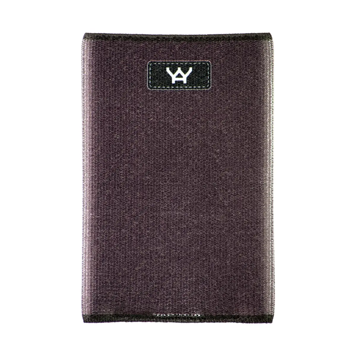 212 MAIN Men's Minimalist Slim Front Pocket Wallet - Eco-Polyester Credit Card Cover with RFID Block, Woven Elastic, Compact, Dark Maroon, Dark, Fashion, Flexible Men's Wallet, Compact Men's Wallets, Dark Men's Wallets