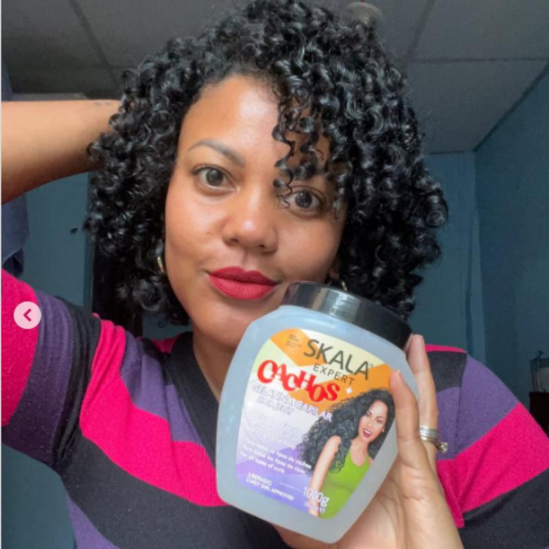 SKALA Expert Cachos Hair Jelly Gel for Curly Haircare Defined and frizz-free Treatment Hydration